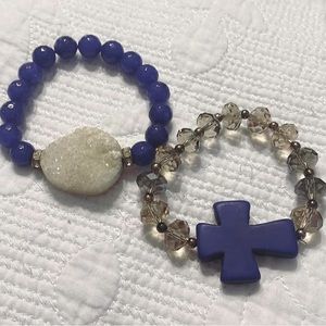 Rosa Lee- two bracelets- handmade